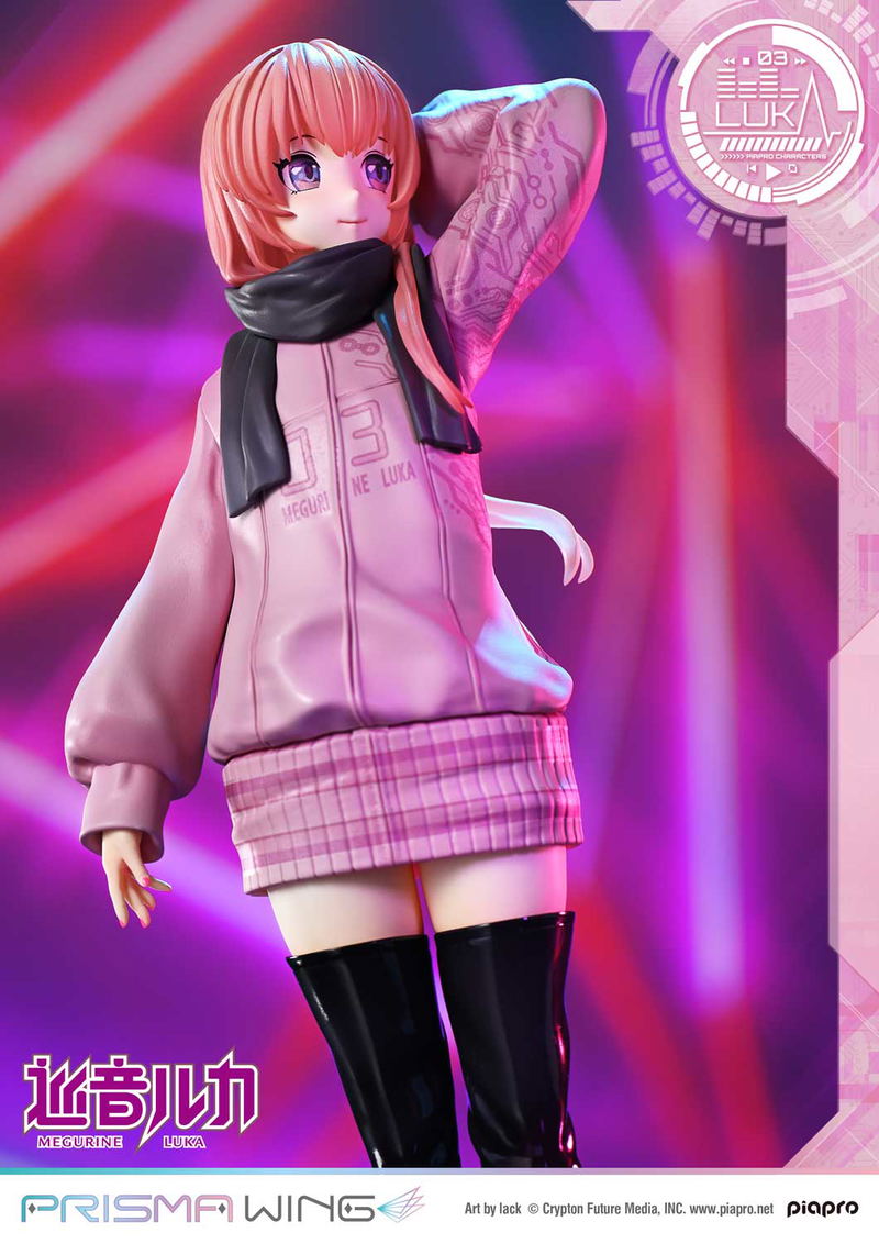 Prisma Wing Piapro Characters 1/7 Scale Pre-Painted Figure: Megurine Luka Art by lack image 8