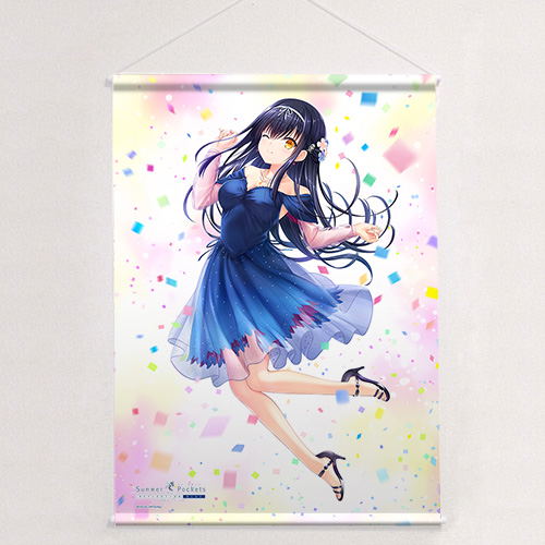 Summer Pockets 5th メタライズアート Summer Pockets Reflection Blue B2 Tapesty Kushima Kamome / SP5th Ver.
