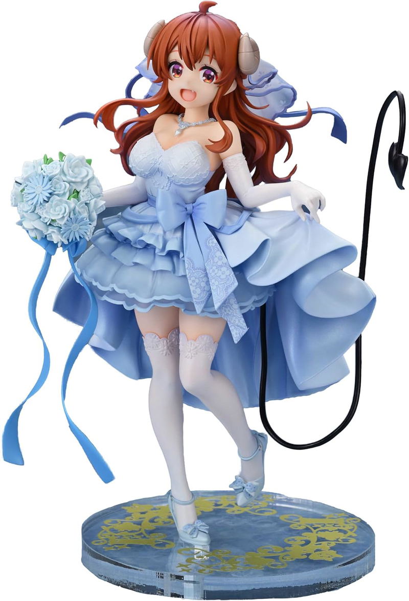 The Demon Girl Next Door Season 2 1/7 Scale Pre-Painted Figure: Shadow Mistress Yuko Wedding Ver. image 1