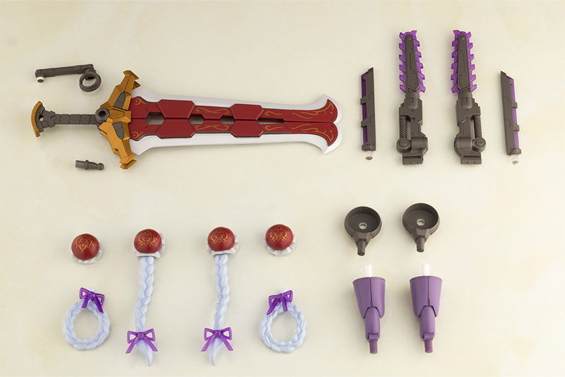 Frame Arms Girl Plastic Model Kit: Hresvelgr Rufus Qipao Ver. image 10