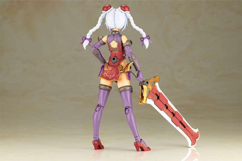 Frame Arms Girl Plastic Model Kit: Hresvelgr Rufus Qipao Ver. image 3