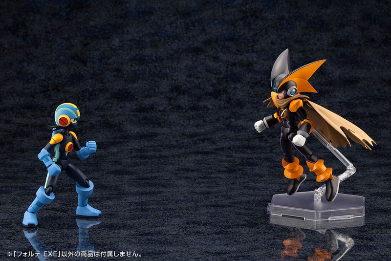 Mega Man Battle Network Plastic Model Kit: Forte.EXE image 17