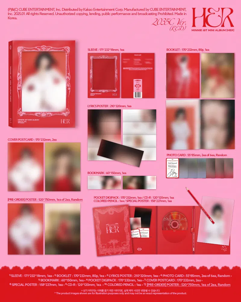 MINNIE ((G)I-DLE) - HER / 1ST MINI ALBUM image 3