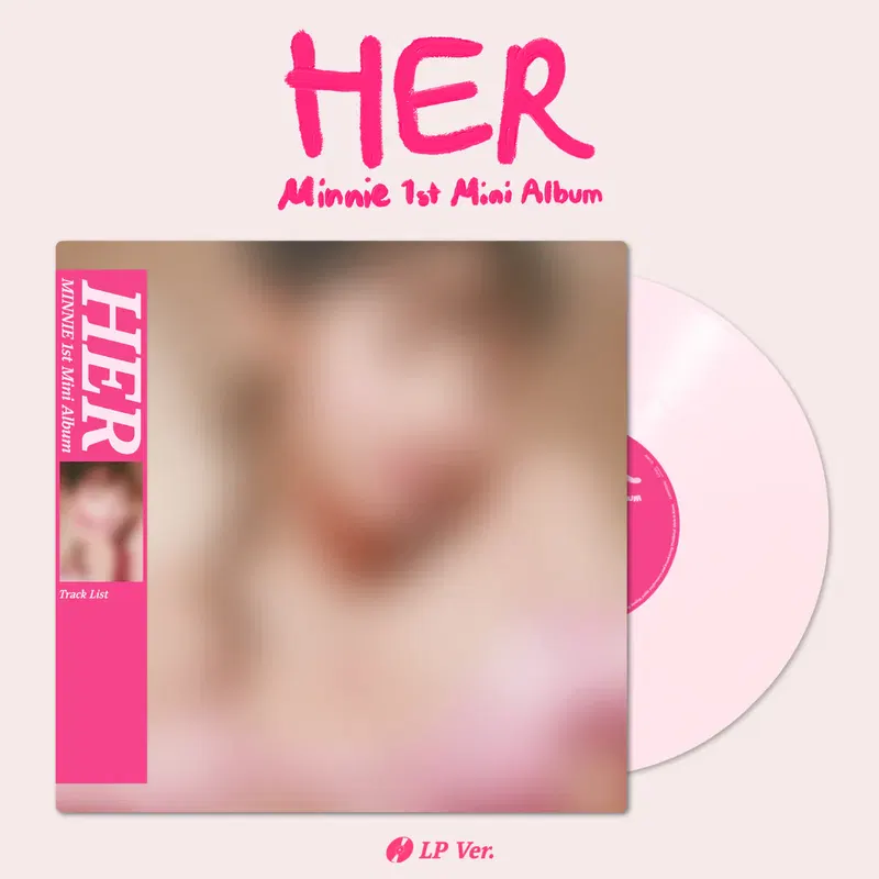 MINNIE ((G)I-DLE) - HER / 1ST MINI ALBUM (LP Ver.) image 3