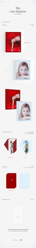 NAYEON - Yes, I am Nayeon. / 1st PHOTOBOOK (Sky Ver.) thumbnail 2