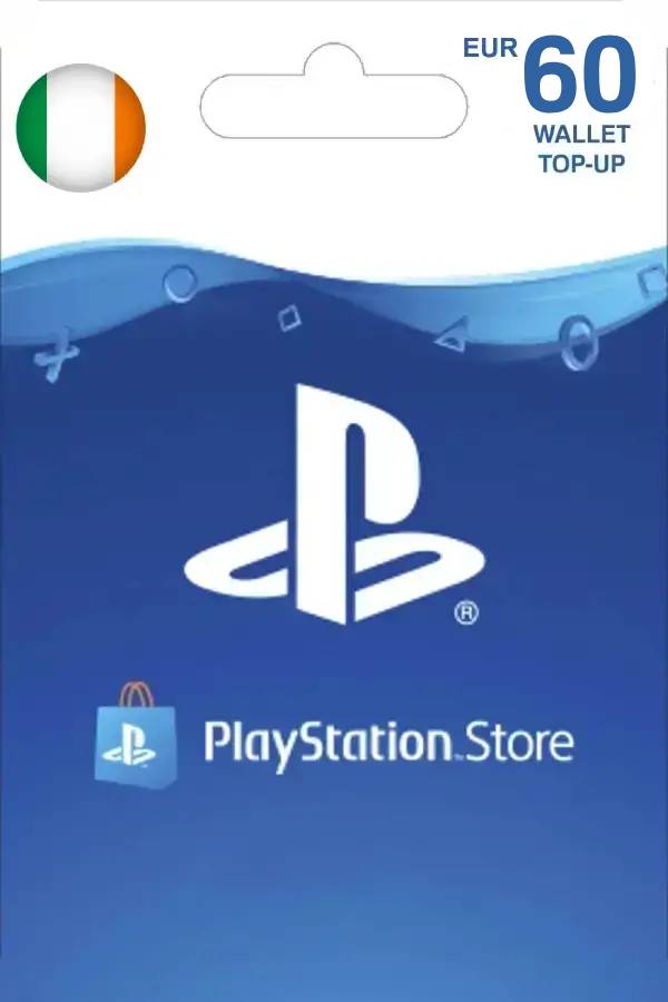 PSN Card 60 EUR | Playstation Network Ireland <span class="ext ext_digital">digital</span> image 1
