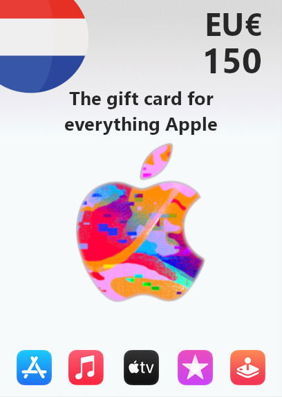 Apple Gift Card 150 EUR | Netherlands Account <span class="ext ext_digital">digital</span> image 1