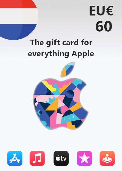 Apple Gift Card 60 EUR | Netherlands Account <span class="ext ext_digital">digital</span> image 1