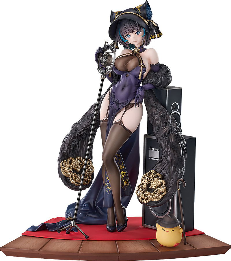 Azur Lane 1/7 Scale Pre-Painted Figure: Cheshire Cait Sith Crooner image 1