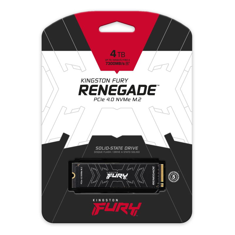 Kingston FURY RENEGADE SSD, M.2 2280, M-Key PCIe 4.0 x4 (4TB) image 3