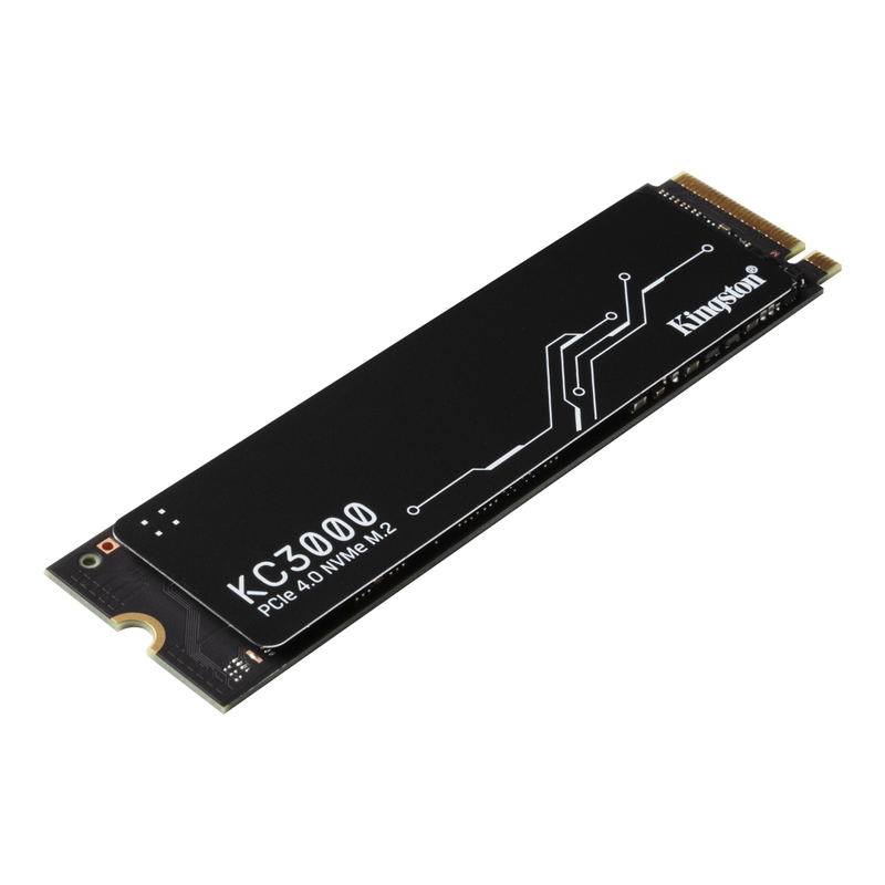 Kingston KC3000 PCIe 4.0 NVMe SSD, M.2 2280, M-Key PCIe 4.0 x4, Heatsink (1TB) image 2