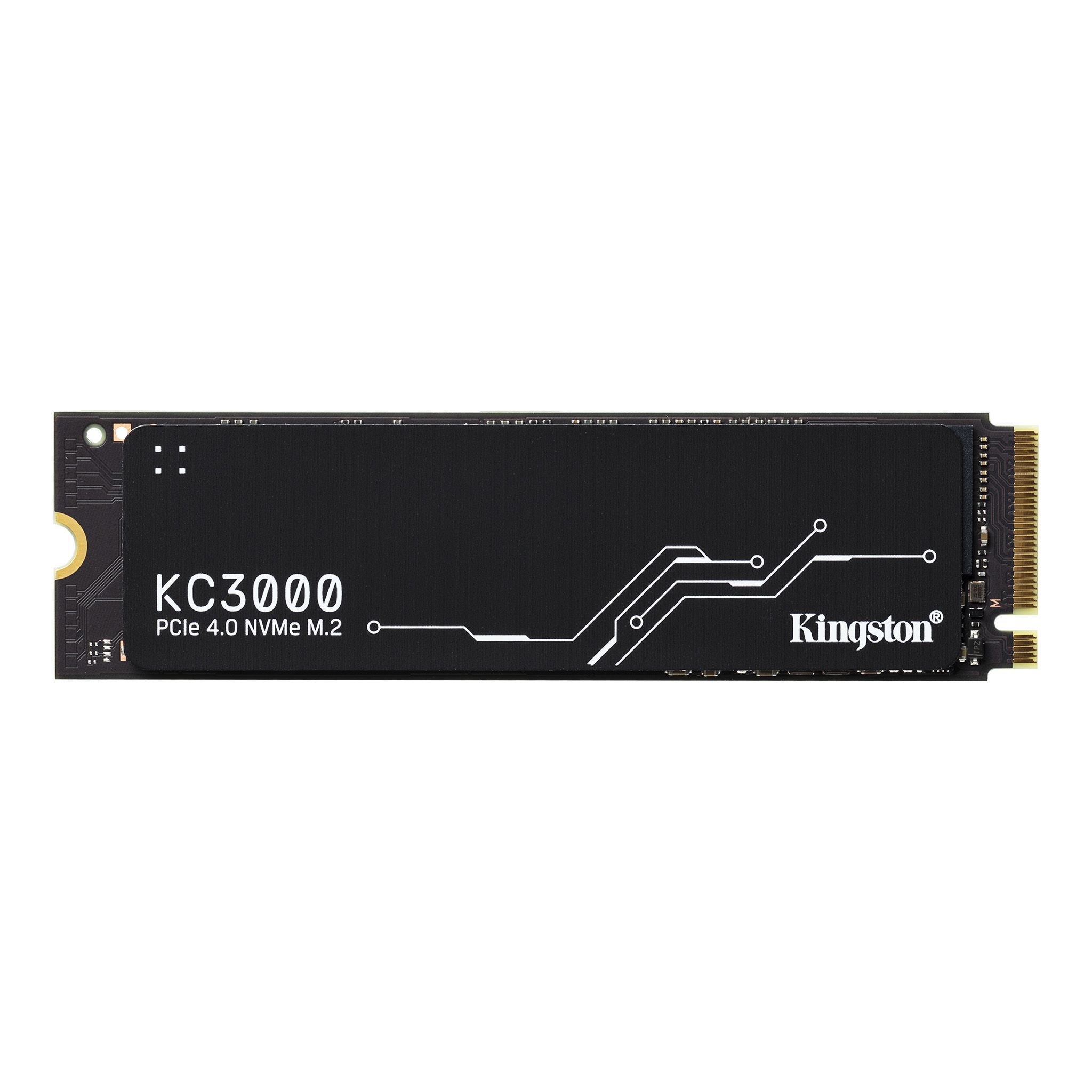 Kingston KC3000 PCIe 4.0 NVMe SSD, M.2 2280, M-Key PCIe 4.0 x4