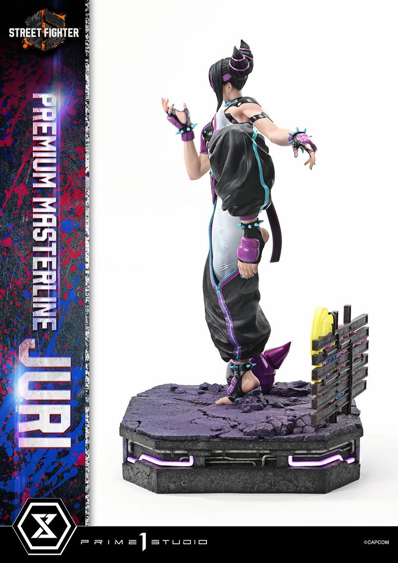 Premium Masterline Street Fighter 6 1/4 Scale Statue: Juri image 13
