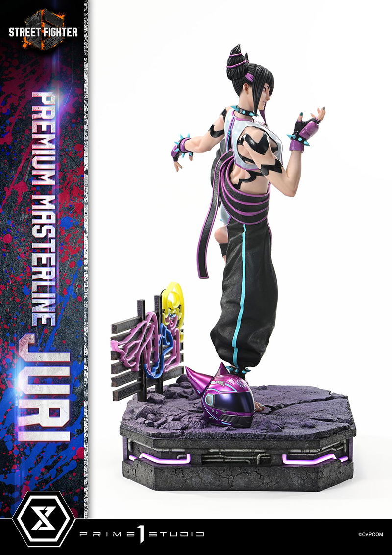 Premium Masterline Street Fighter 6 1/4 Scale Statue: Juri image 14