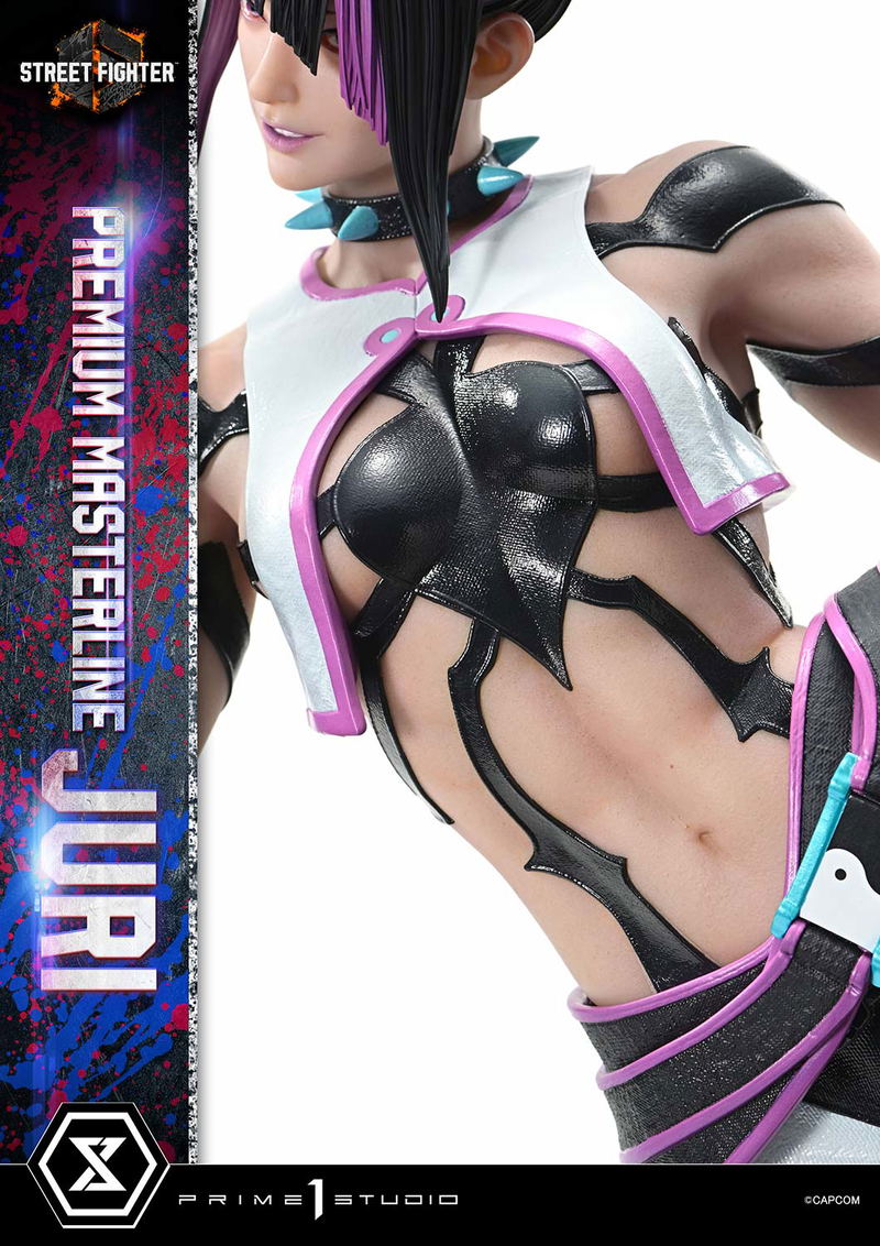 Premium Masterline Street Fighter 6 1/4 Scale Statue: Juri image 16