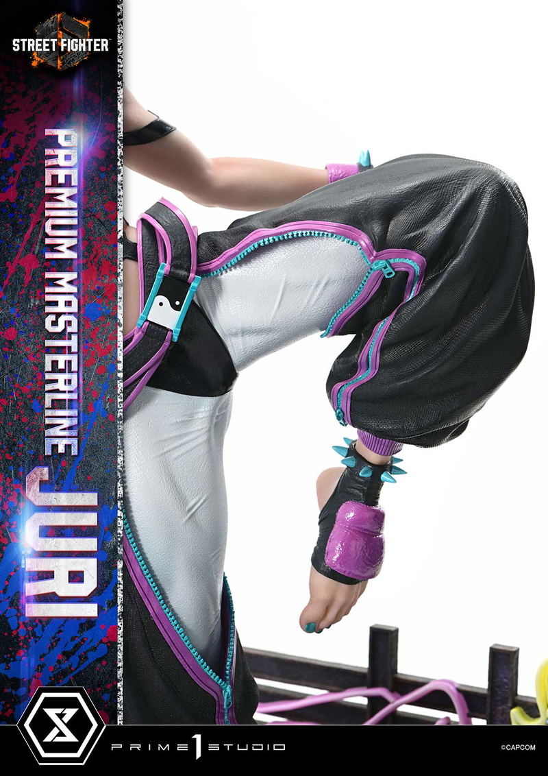 Premium Masterline Street Fighter 6 1/4 Scale Statue: Juri image 17