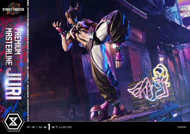 Premium Masterline Street Fighter 6 1/4 Scale Statue: Juri image 19