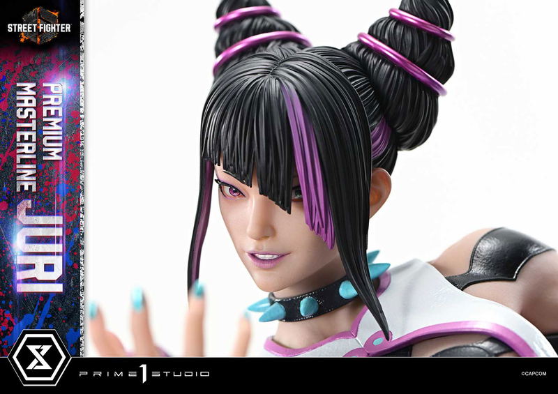 Premium Masterline Street Fighter 6 1/4 Scale Statue: Juri image 23
