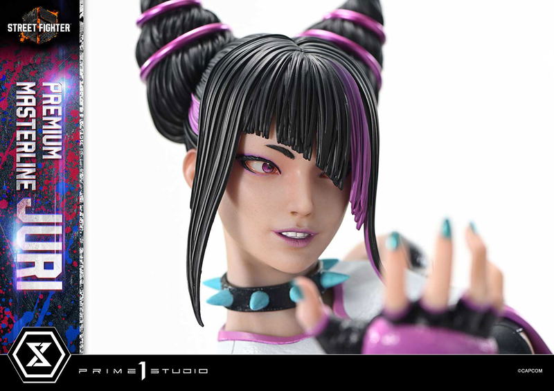 Premium Masterline Street Fighter 6 1/4 Scale Statue: Juri image 24