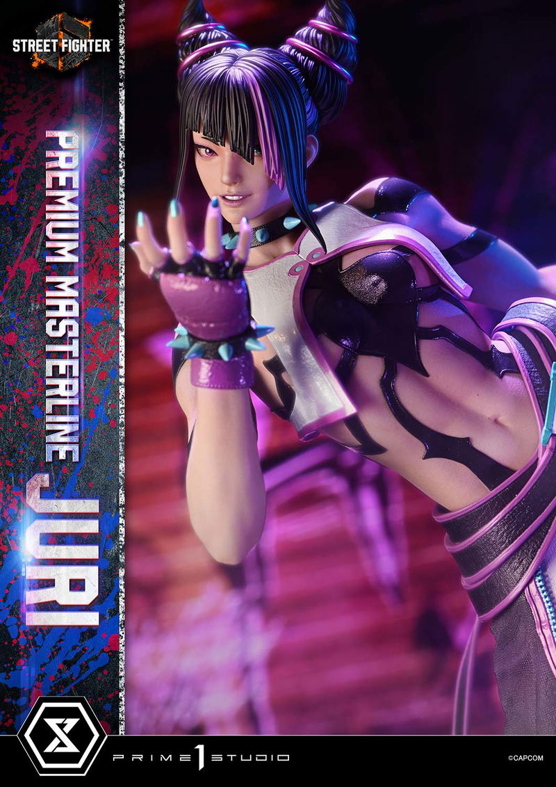 Premium Masterline Street Fighter 6 1/4 Scale Statue: Juri image 6