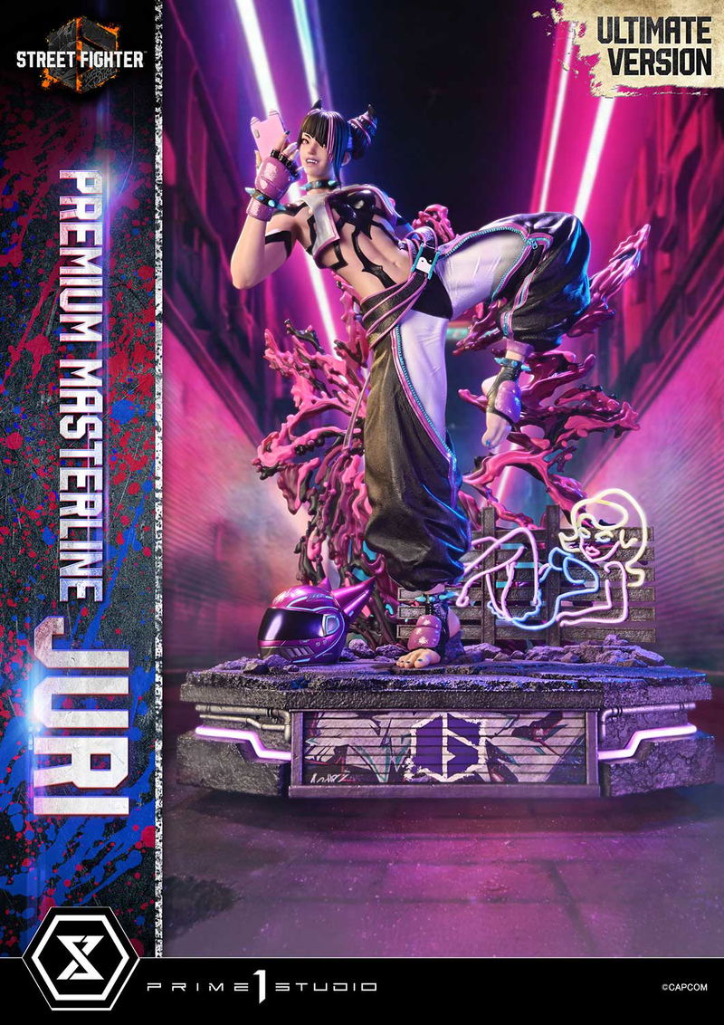 Premium Masterline Street Fighter 6 1/4 Scale Statue: Juri Ultimate Version image 10