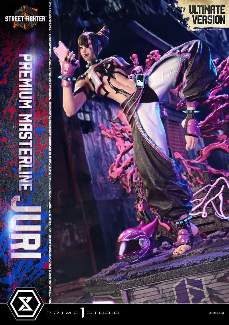 Premium Masterline Street Fighter 6 1/4 Scale Statue: Juri Ultimate Version image 11