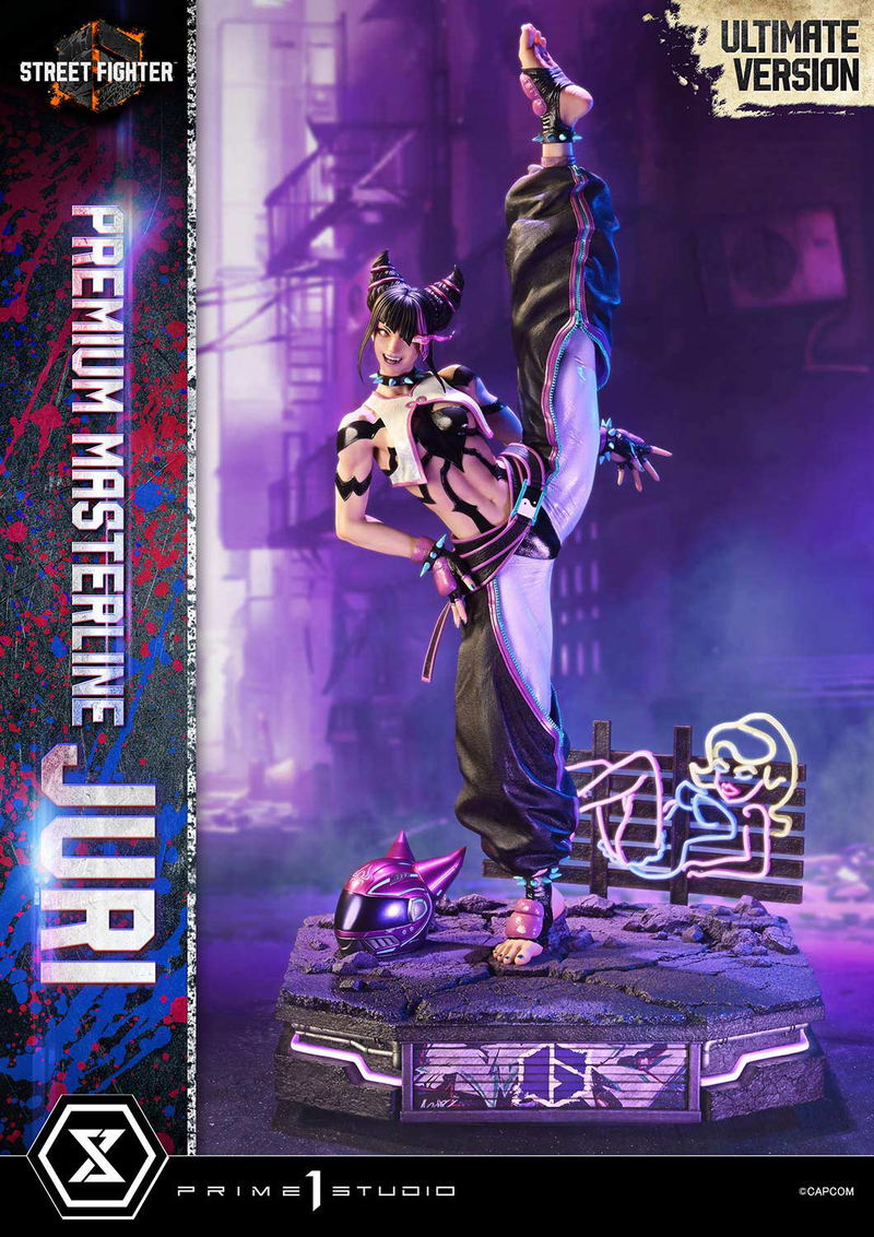 Premium Masterline Street Fighter 6 1/4 Scale Statue: Juri Ultimate Version image 13