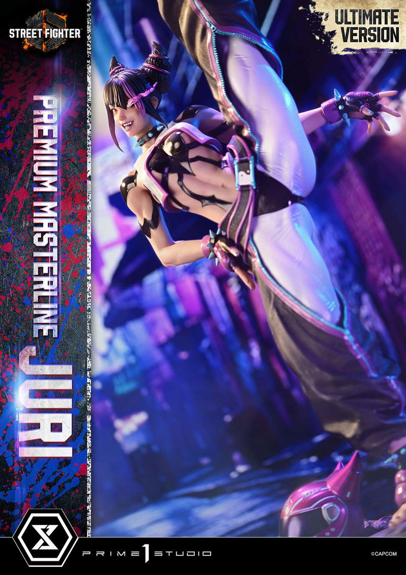 Premium Masterline Street Fighter 6 1/4 Scale Statue: Juri Ultimate Version image 15