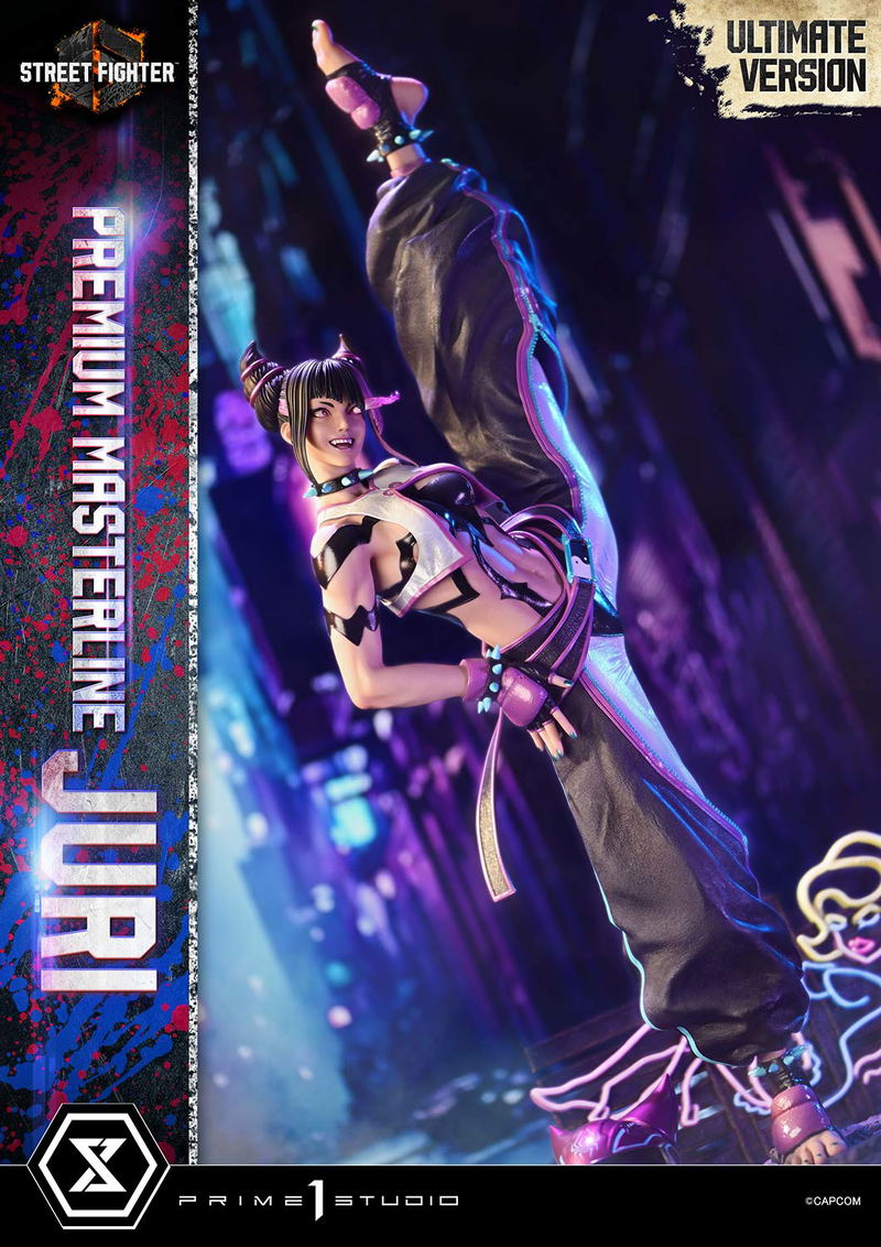 Premium Masterline Street Fighter 6 1/4 Scale Statue: Juri Ultimate Version image 16