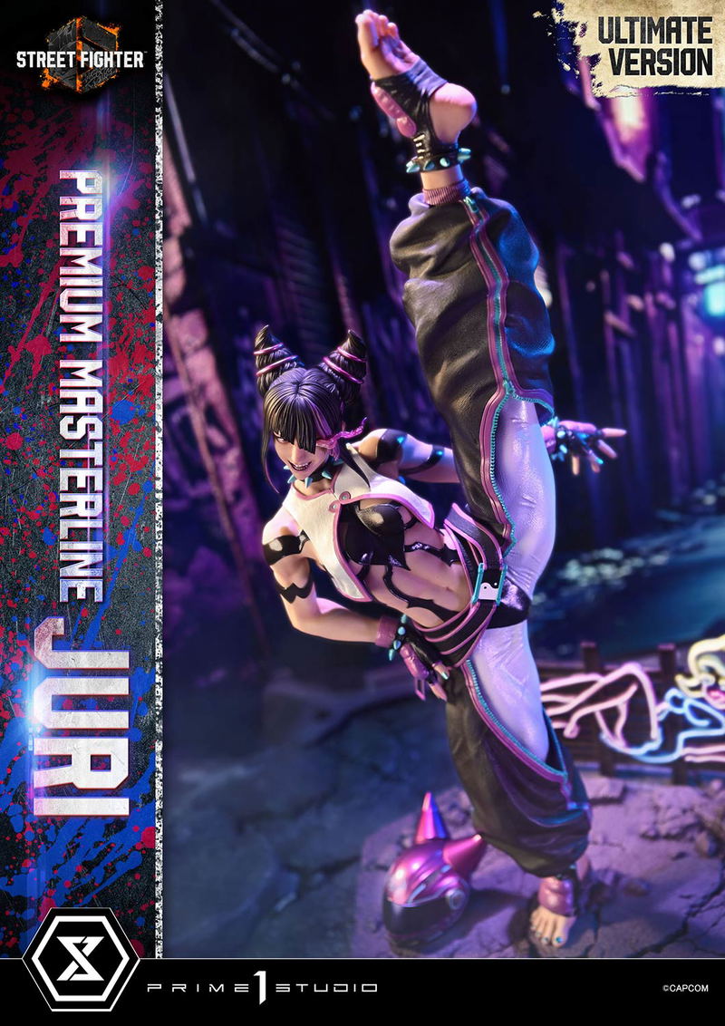 Premium Masterline Street Fighter 6 1/4 Scale Statue: Juri Ultimate Version image 18