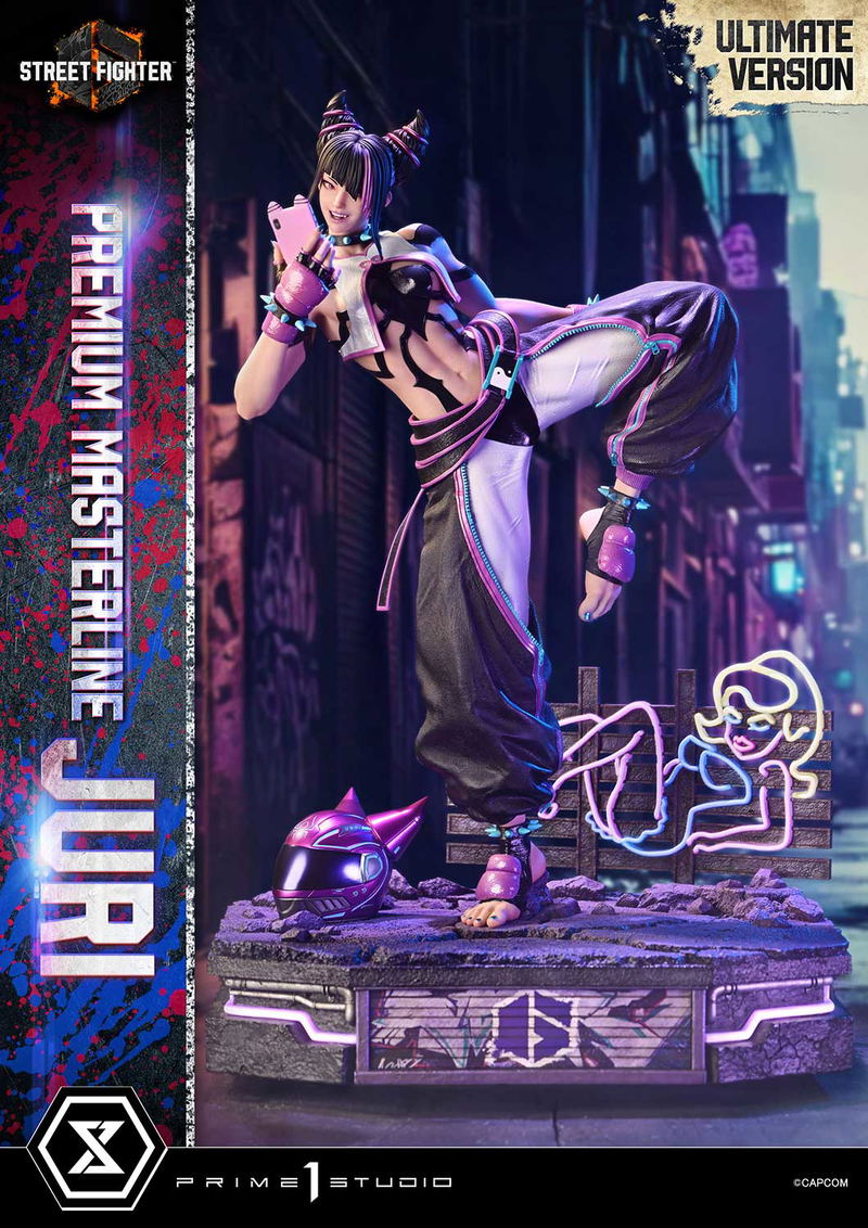 Premium Masterline Street Fighter 6 1/4 Scale Statue: Juri Ultimate Version image 2
