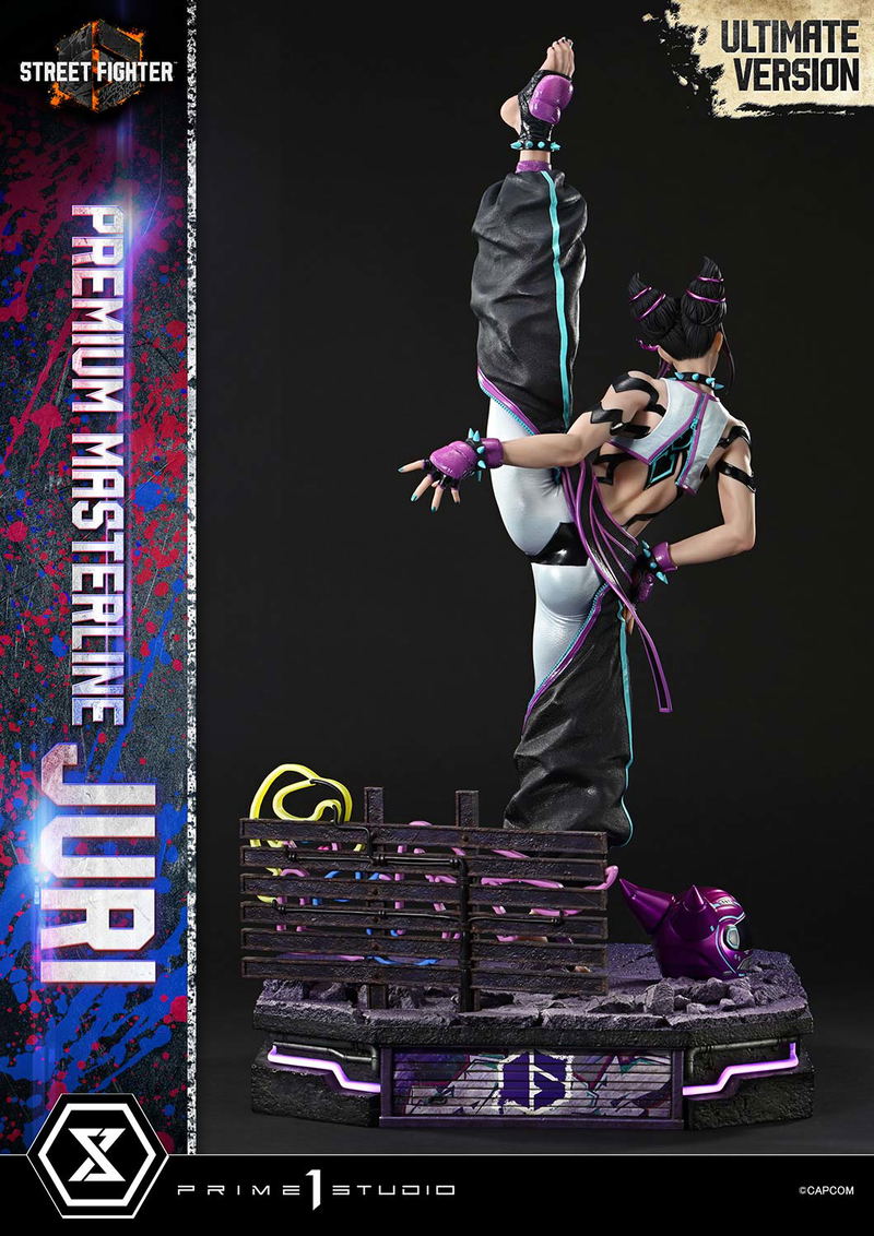 Premium Masterline Street Fighter 6 1/4 Scale Statue: Juri Ultimate Version image 28