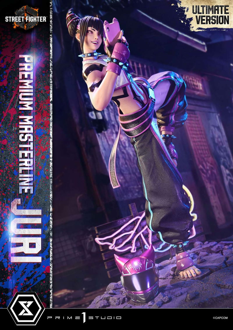 Premium Masterline Street Fighter 6 1/4 Scale Statue: Juri Ultimate Version image 3