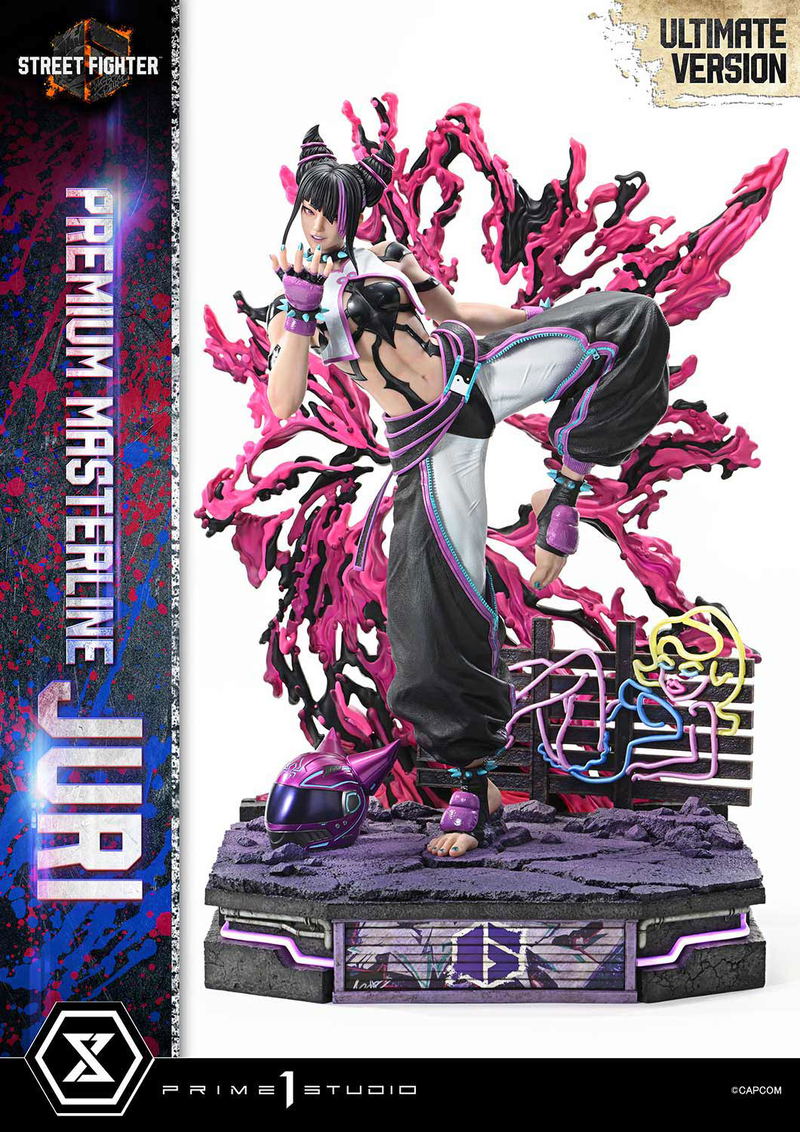 Premium Masterline Street Fighter 6 1/4 Scale Statue: Juri Ultimate Version image 29
