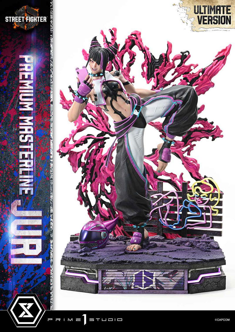 Premium Masterline Street Fighter 6 1/4 Scale Statue: Juri Ultimate Version image 31