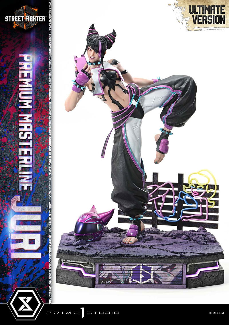 Premium Masterline Street Fighter 6 1/4 Scale Statue: Juri Ultimate Version image 32