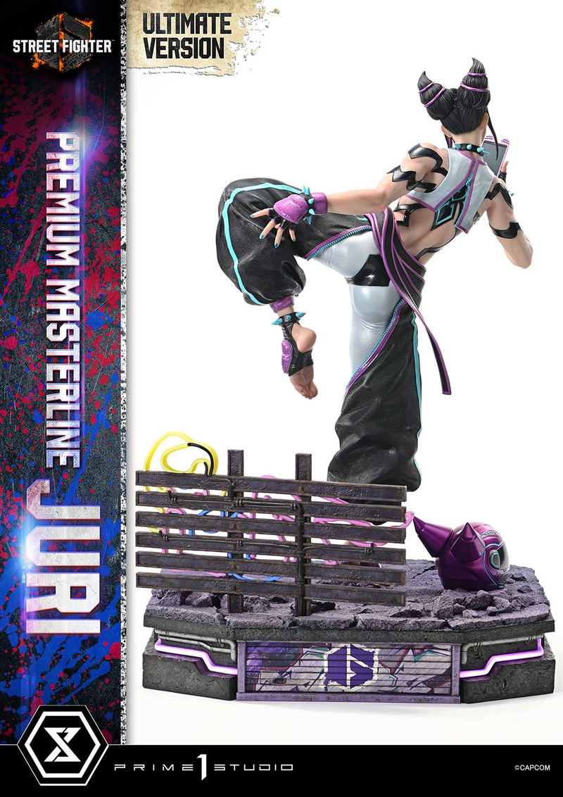 Premium Masterline Street Fighter 6 1/4 Scale Statue: Juri Ultimate Version image 33