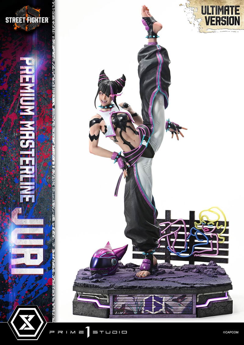 Premium Masterline Street Fighter 6 1/4 Scale Statue: Juri Ultimate Version image 37