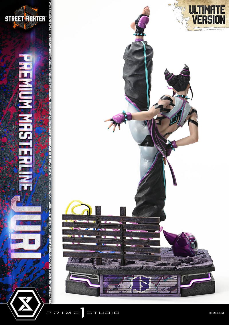 Premium Masterline Street Fighter 6 1/4 Scale Statue: Juri Ultimate Version image 38