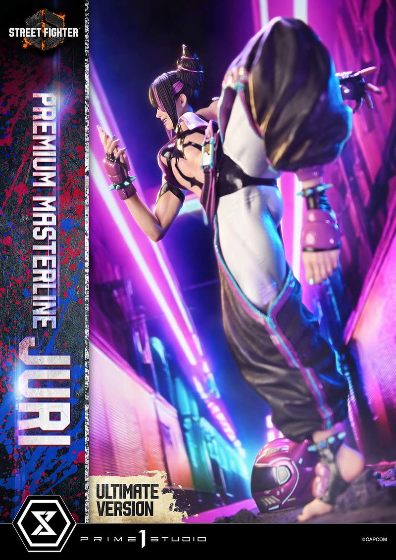 Premium Masterline Street Fighter 6 1/4 Scale Statue: Juri Ultimate Version image 4