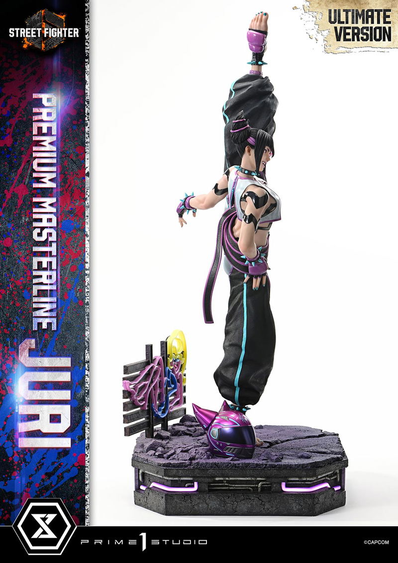 Premium Masterline Street Fighter 6 1/4 Scale Statue: Juri Ultimate Version image 40
