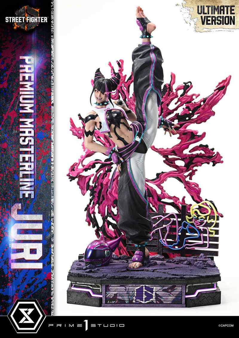 Premium Masterline Street Fighter 6 1/4 Scale Statue: Juri Ultimate Version image 43