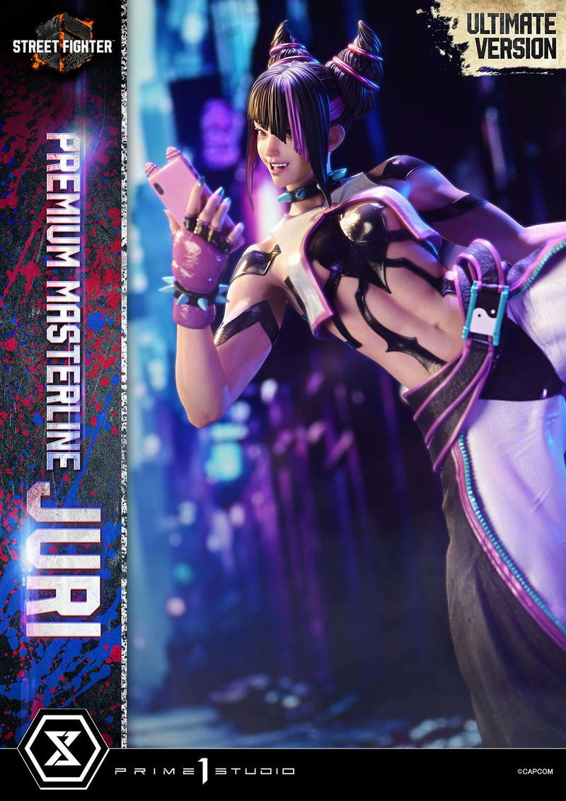 Premium Masterline Street Fighter 6 1/4 Scale Statue: Juri Ultimate Version image 5