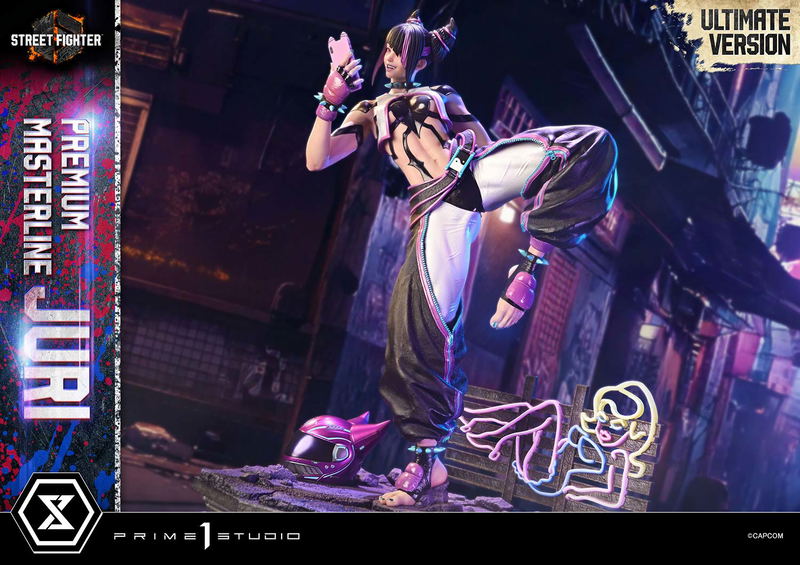 Premium Masterline Street Fighter 6 1/4 Scale Statue: Juri Ultimate Version image 54