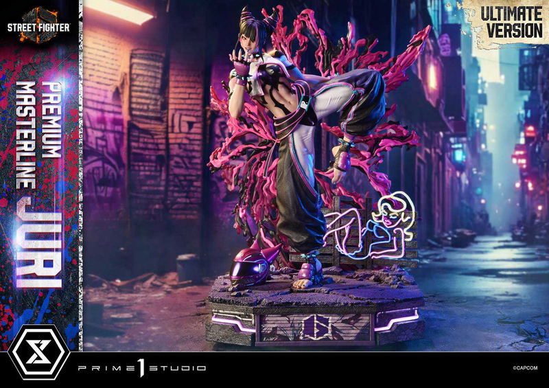 Premium Masterline Street Fighter 6 1/4 Scale Statue: Juri Ultimate Version image 60
