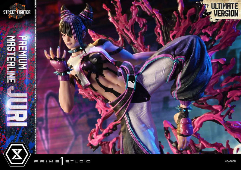Premium Masterline Street Fighter 6 1/4 Scale Statue: Juri Ultimate Version image 61
