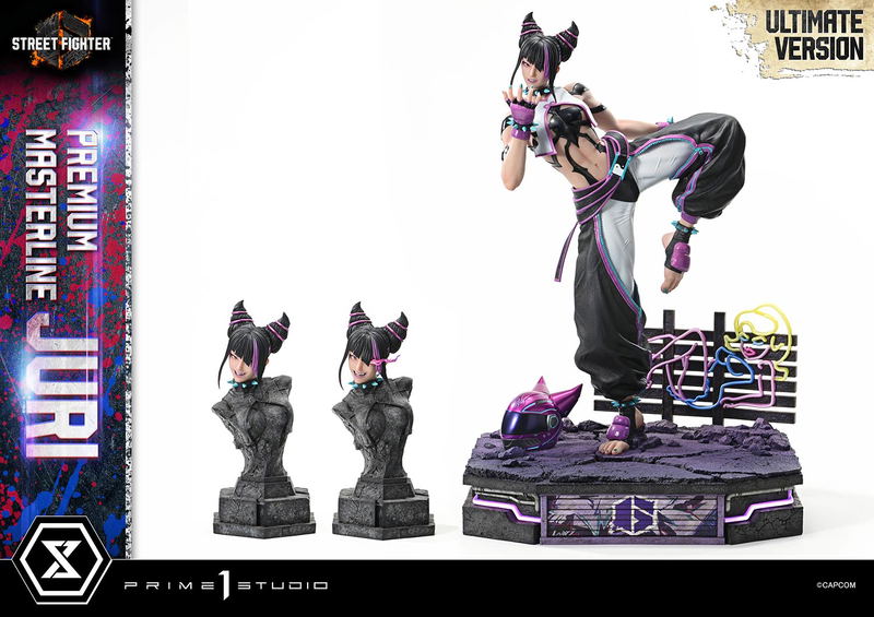 Premium Masterline Street Fighter 6 1/4 Scale Statue: Juri Ultimate Version image 64