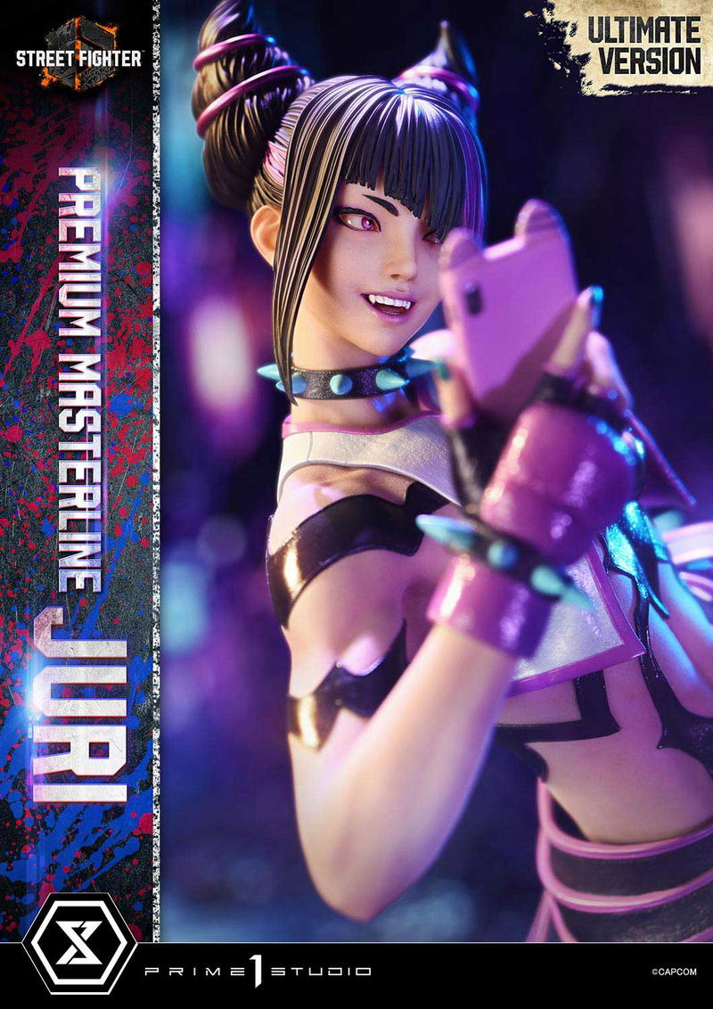 Premium Masterline Street Fighter 6 1/4 Scale Statue: Juri Ultimate Version image 7