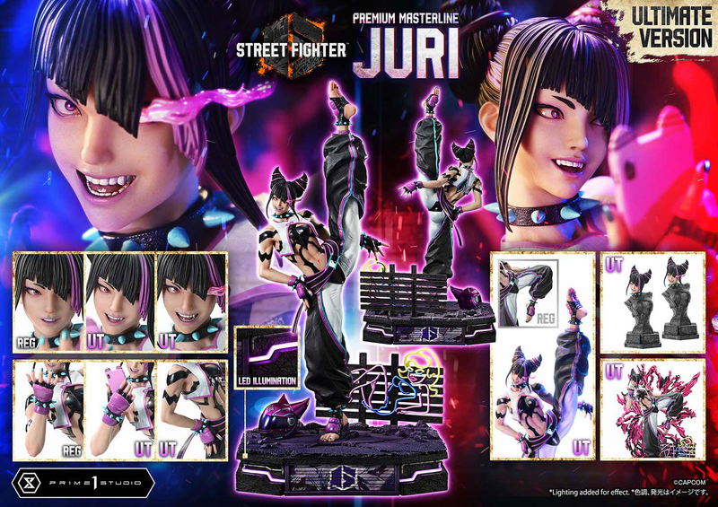 Premium Masterline Street Fighter 6 1/4 Scale Statue: Juri Ultimate Version image 70