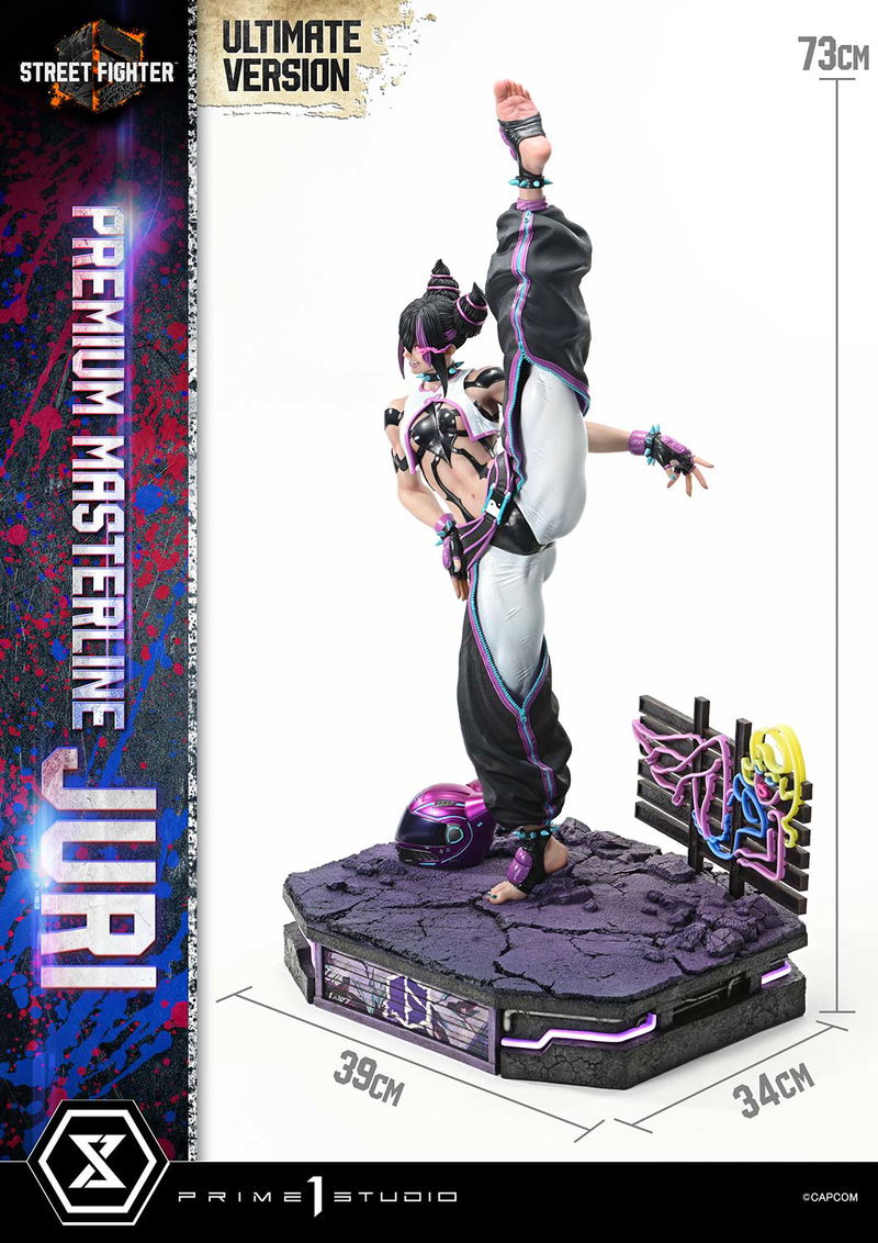 Premium Masterline Street Fighter 6 1/4 Scale Statue: Juri Ultimate Version image 74